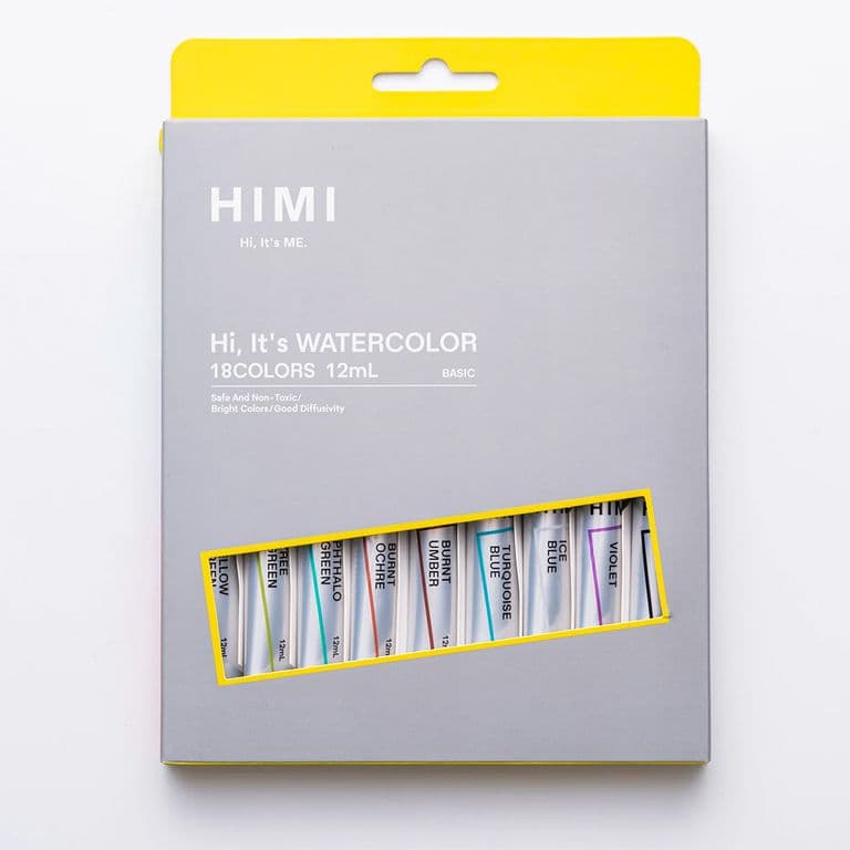 Set Tubos de Acuarela 12 ml 18 Colores