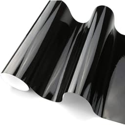Vinilo Adhesivo Brillante Negro Grafica X Rollo De 10 Mtrs X 61 Cm de ancho