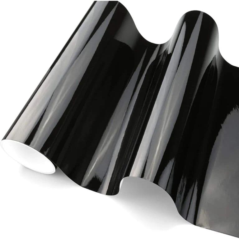 Vinilo Adhesivo Brillante Negro Grafica X Rollo De 10 Mtrs X 61 Cm de ancho