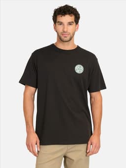 Polera MC Swellrider Negro Hombre - Negro Negro M