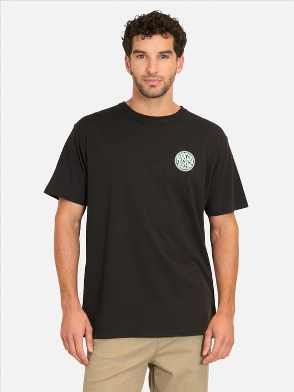 Polera MC Swellrider Negro Hombre - Negro Negro M