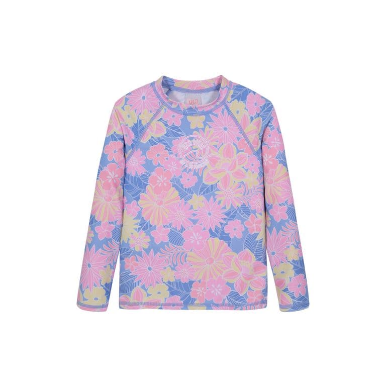 Traje de Bano Nina Polera UV50 MLarga Lila - Lila Lila 6