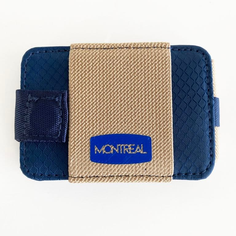 Billetera Hombre Mujer Compacta Tarjetero Original Azul TALLA UNICA