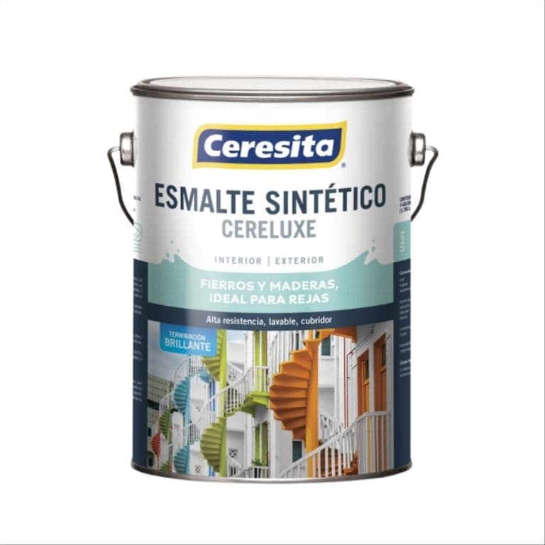 Esmalte sintetico Cereluxe brillante negro 1 gal