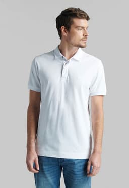 Polera Houston Blanco Blanco 2XL