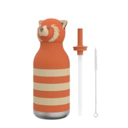 Botella Termica Bestie Mapache, Asobu, Rojo, 460 ml