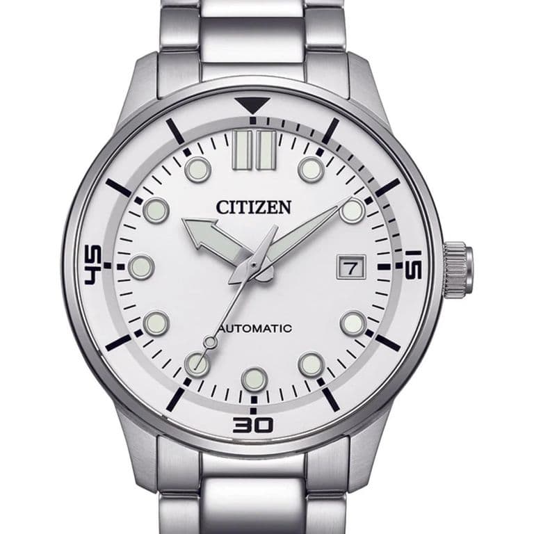 Reloj Hombre Automatico NJ0191-83A Plateado TALLA UNICA