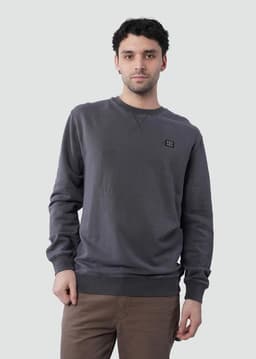 Poleron Hombre Crewneck Daily Negro 2XL