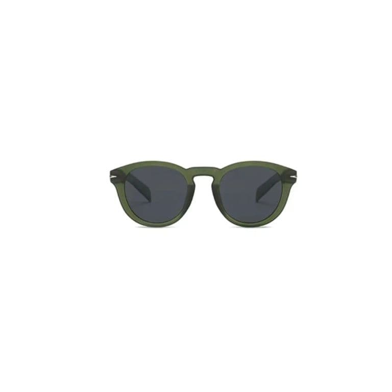 Lentes De Sol Sh211147 Redondo Polarizado Uv Resina Verde Musgo TALLA UNICA