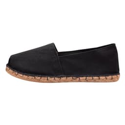 Alpargatas Canamo Yute Excelente Calidad Suela Refuerzo Goma Negro 36