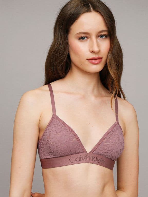 Bralette Triangulo Intrinsic Unlined Morado Morado S
