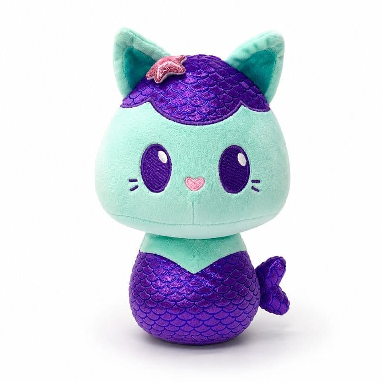 Peluche Mercat Gatito Sirena 25 cm - Gabbys Dollhouse
