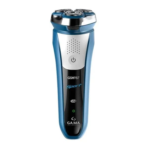 AFEITADORA USB GSH987 SPORT AZUL