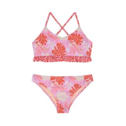Traje de Bano Nina Teens Bikini UV50 Rosado - Rosa Rosa 18
