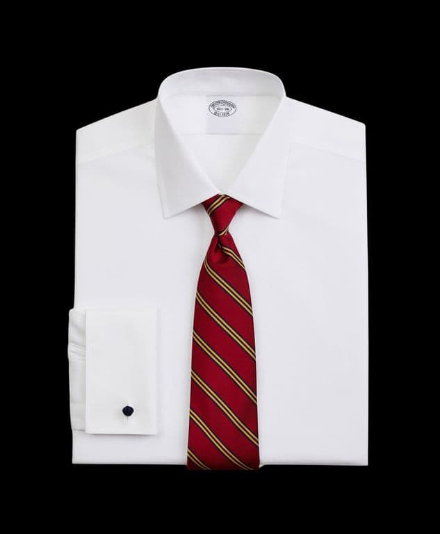 Camisa Cotton Pinpoint Regular Non-Iron Ainsley Blanco Blanco 15.5-34