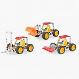Vehiculo de Carga Metalico 3 en 1 Armable 122 Piezas