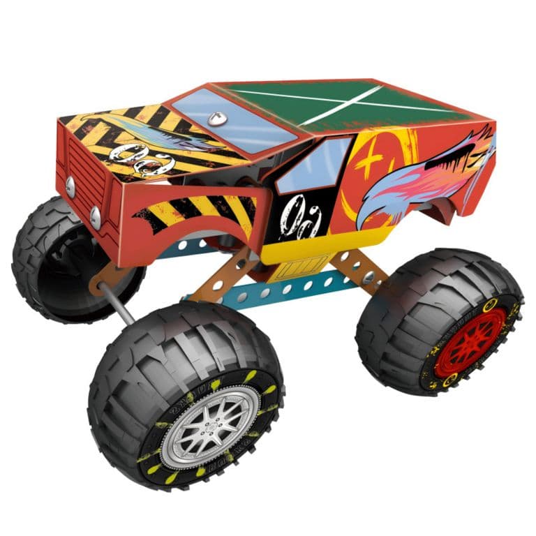 Monster Truck Metalico Personalizable 128 Piezas