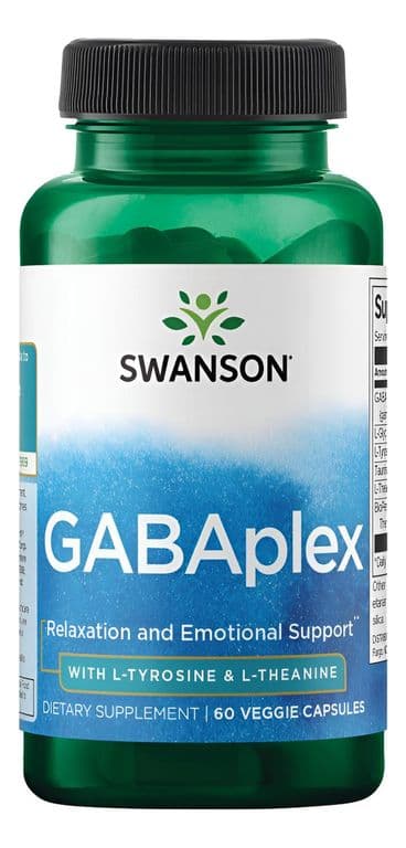 Gabaplex with L-Tyrosine & L-Theanine 60 Veg Caps