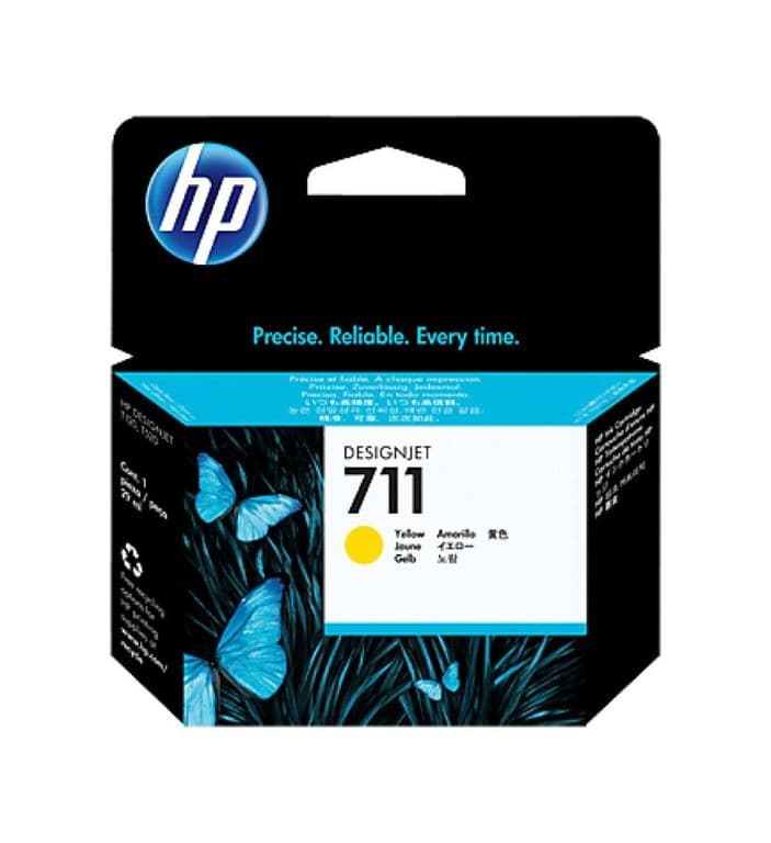 Tinta 711 Amarillo 29ml CZ132A