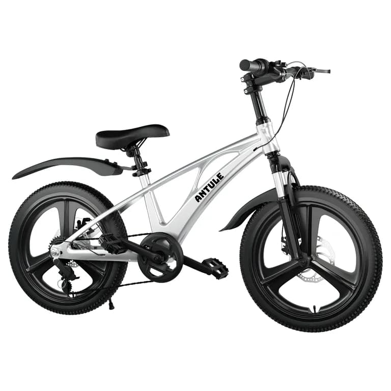 Bicicleta Infantil 6-8 Anos Aro 18 City Gris S