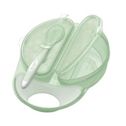 Set Plato Y Cuchara Para Viajes 4m+ Dr Brown s