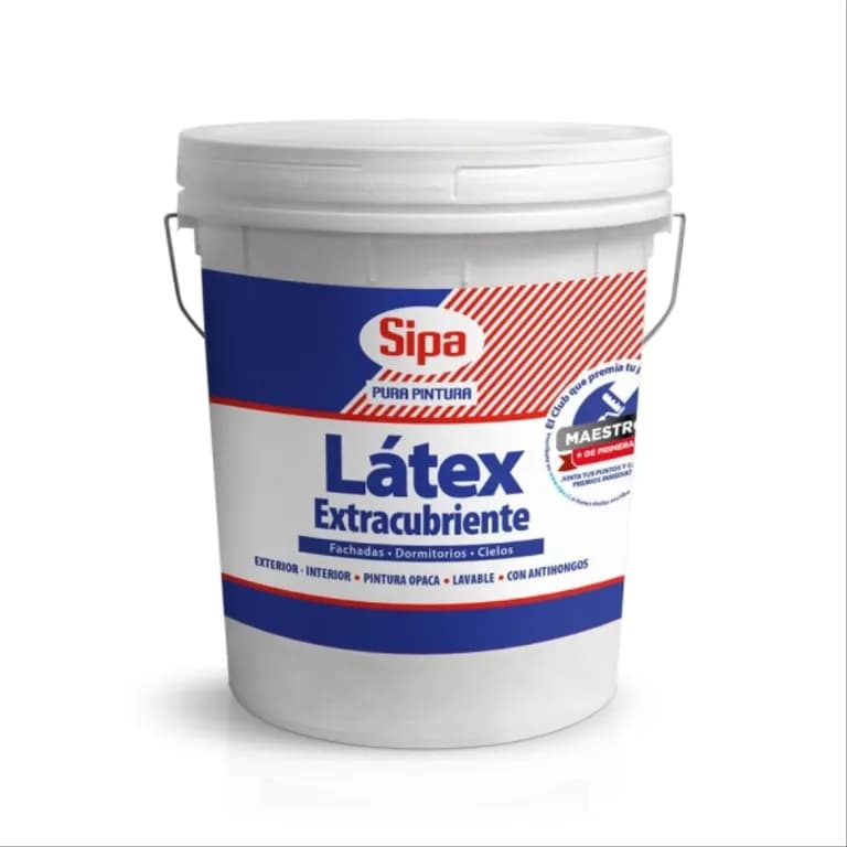 Latex extracubriente blanco 4 gal