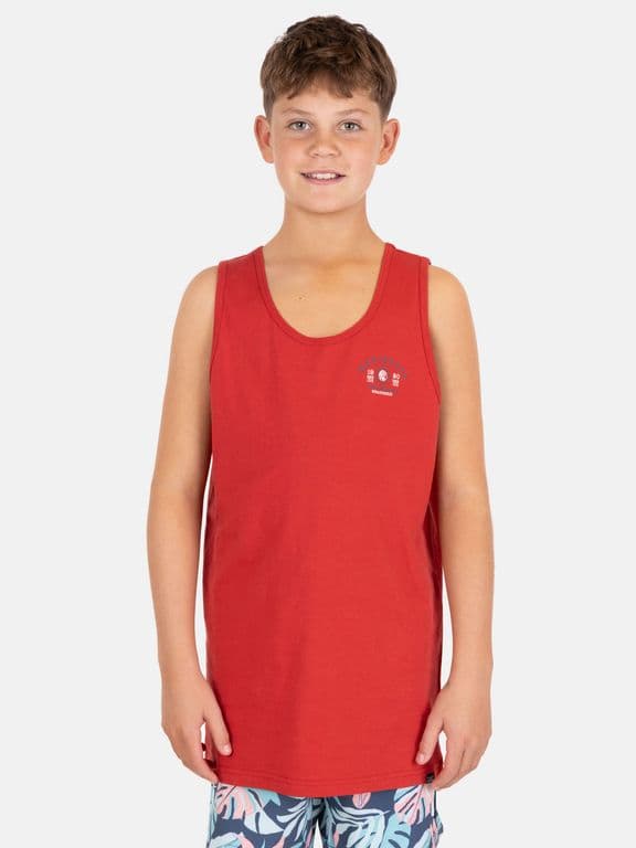 Polera SM Kahuno Rojo Infantil Rojo 10