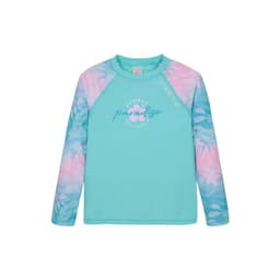 Traje de Bano Nina Polera UV50 MLarga Calipso - Celeste Celeste 8