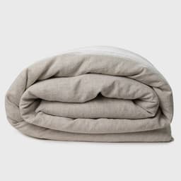 Funda de Plumon Lino Natural Beige 2 PLAZAS