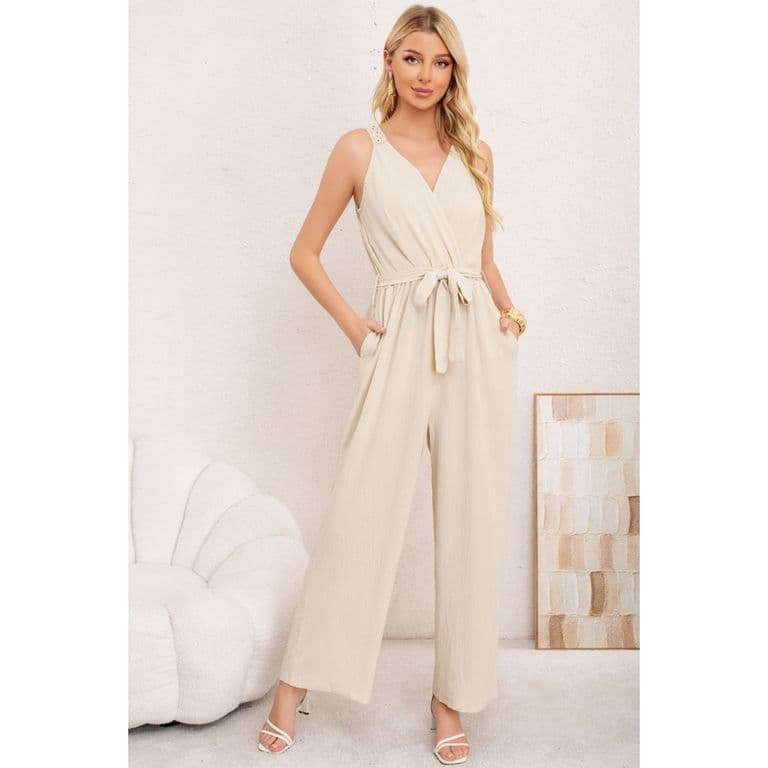 Enterito Semi Formal Casual Calidad Premium Espalda Macrame 3388 Crema S