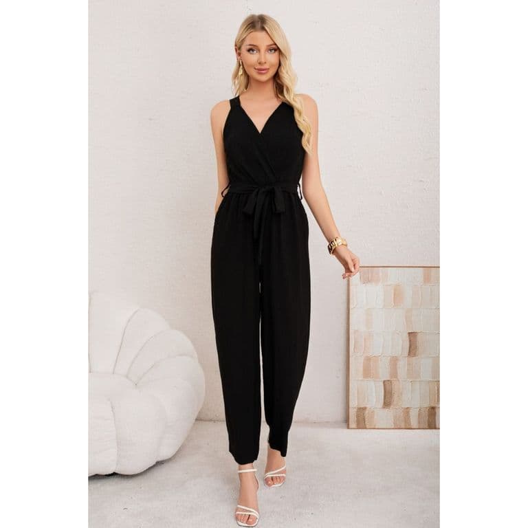Enterito Semi Formal Casual Calidad Premium Espalda Macrame 3388 Negro L