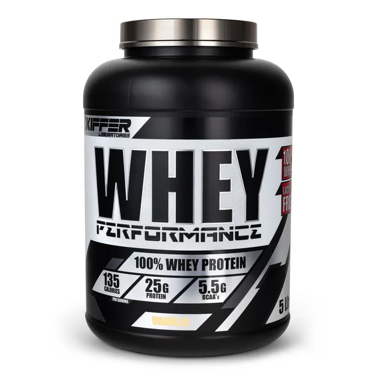 PROTEINA WHEY PERFORMANCE - 5 LBS - KIFFERLABS - VAINILLA ...