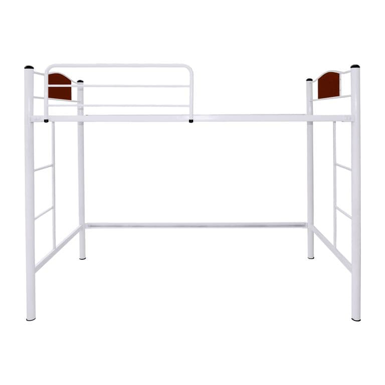Cama Alta Child 1.5 Plaza Metalica Blanco