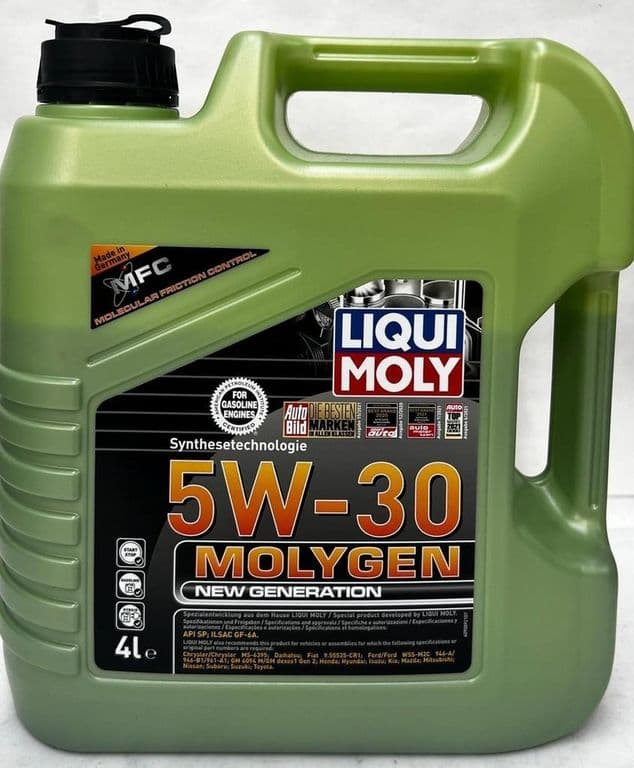 Aceite Para Motor Sintetico 5w-30 Para Autos 4L
