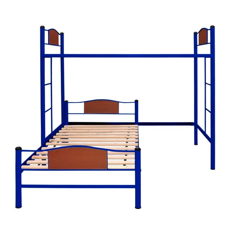 Cama Alta + Cama Baja 1.5 Plaza Child Azul