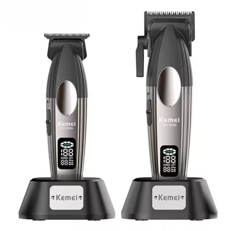 Barber Combo Cortadora y Patillera con Base 9000 RPM
