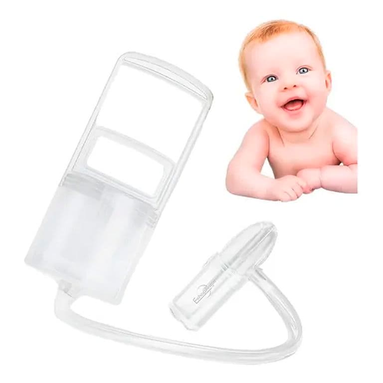 Aspirador Nasal Para Bebes Ninos Saca Mocos Con Deposito