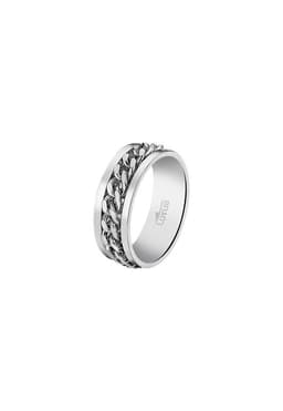 Anillo LS2394-3/128 Hombre Dark Style Plateado TALLA UNICA