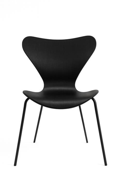 Silla Jlove Black de Polipropileno Negro