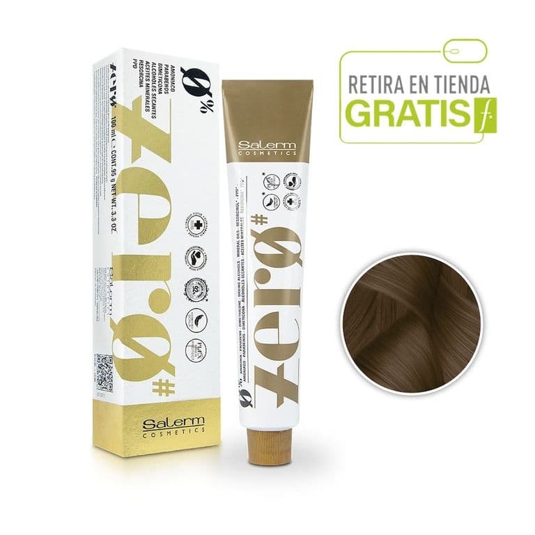 Tintura Zero Sin Amoniaco 5,77 Castano Claro Marron Intenso