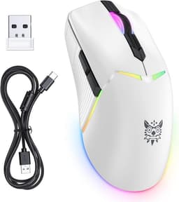 Mouse Gamer CW928 Trimode Negro - Negro - Blanco