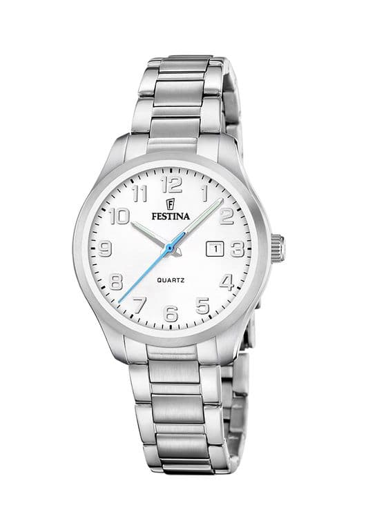 Reloj F20737/1 Blanco Mujer Acero Clasico Blanco TALLA UNICA