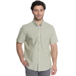 CAMISA HOMBRE MANGA CORTA SLUB SPORT Verde L