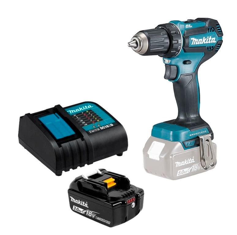 Taladro Atornillador 18v Brushless 50 Nm DDF485 (3 Ah)