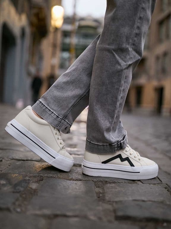 Zapatilla Astralis Beige Mujer Beige 36