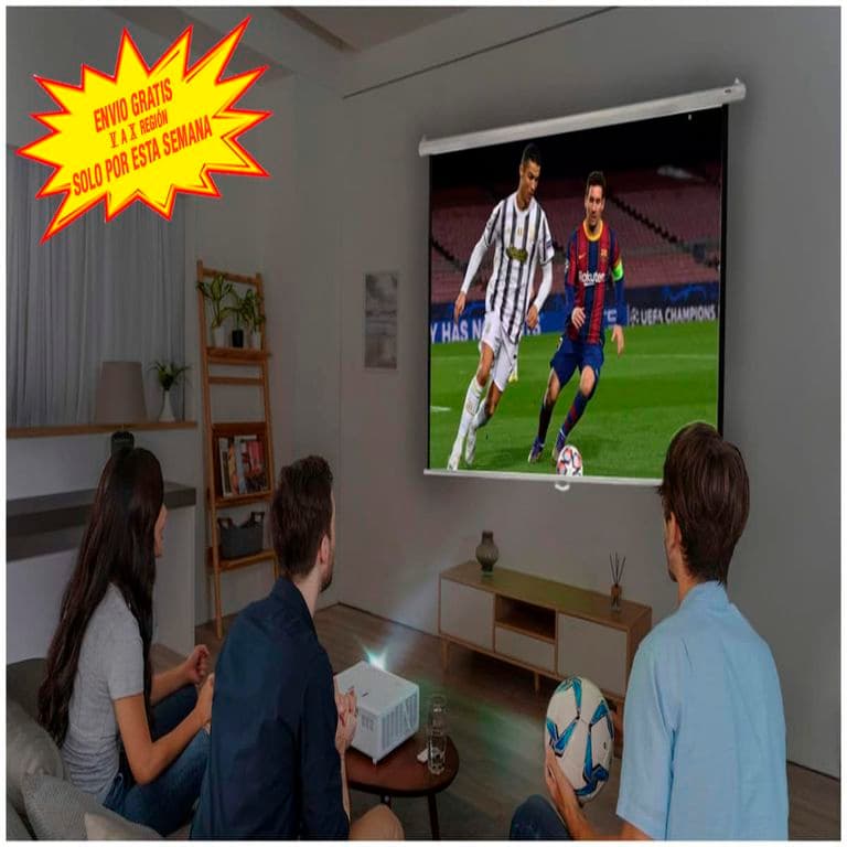 Telon Mural 180x180 cm 11 para proyector Benq LH820ST