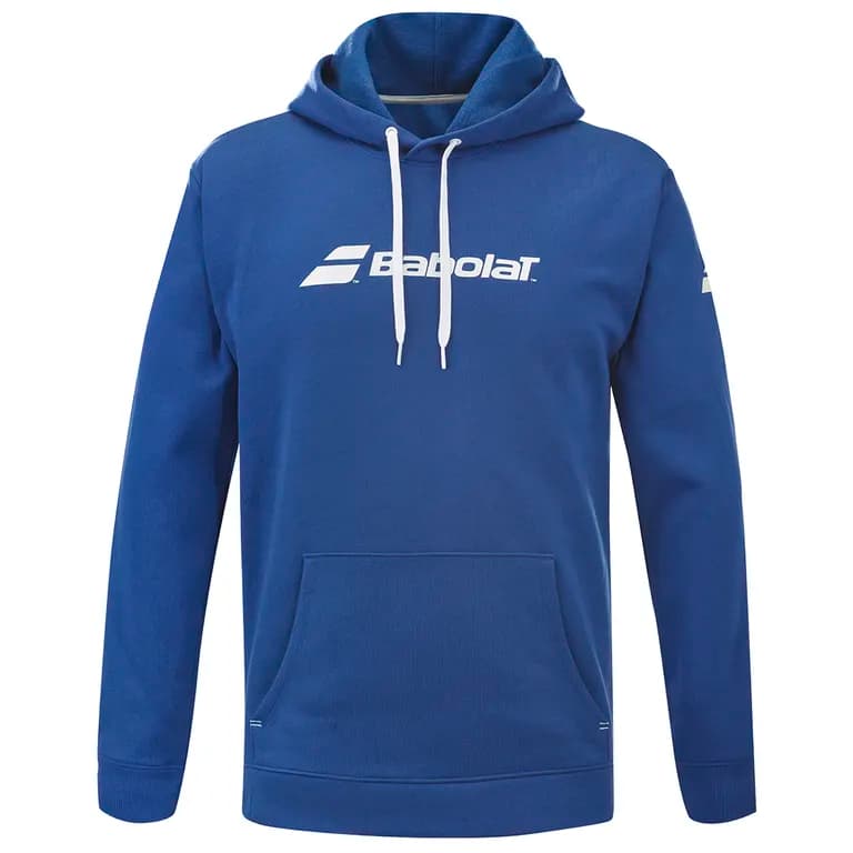 POLERON DE TENIS EXERCISE HOOD SWEAT HOMBRE Azul S