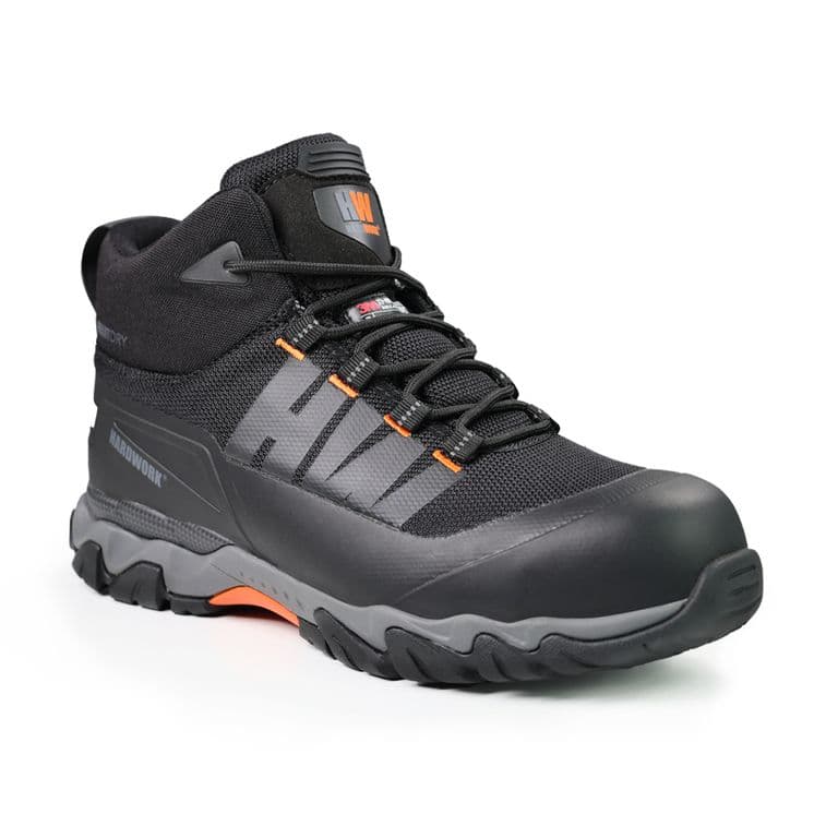 Calzado de Seguridad HW Terrain Black Negro 44
