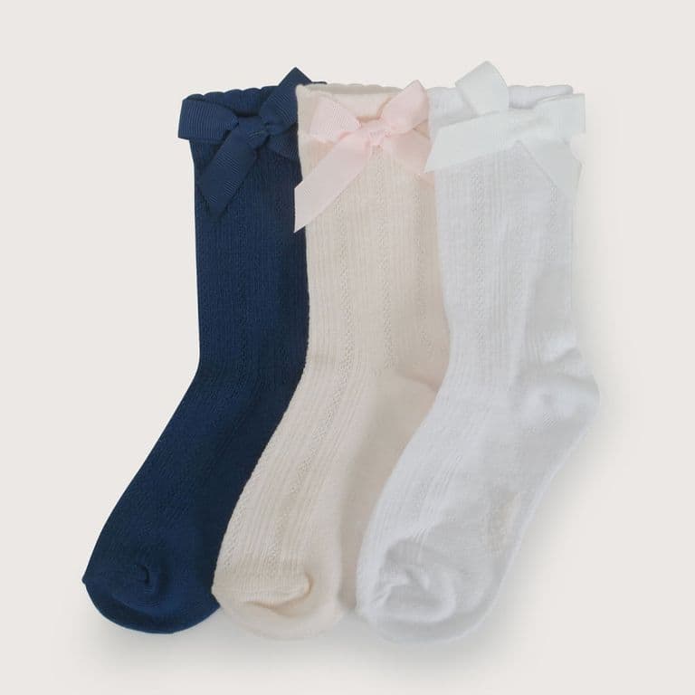 Pack de 3 calcetines nina Rosa 4 ANOS