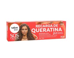 RECARGA DE QUERATINA SOS CACHOS DE 80GR SALONLINE